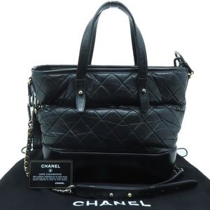 💎✨ BEAUTIFUL ✨💎 Chanel Gabrielle Leather Quilted Shoulder Bag